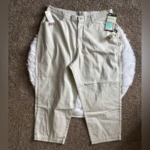Lee Khaki Pants New Womens Size 20W P